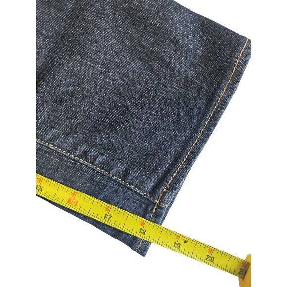 Zara Woman Blue Cropped Ankle Jeans Size 8 - Picture 8 of 8